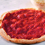 fond de pizza à la tomate
